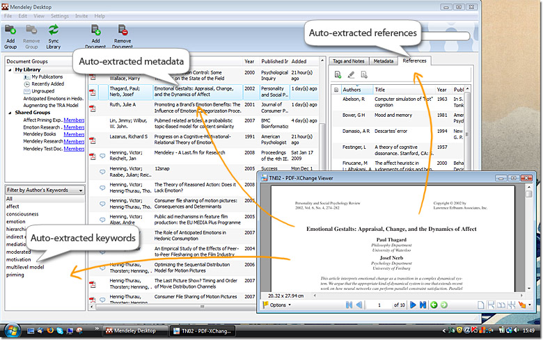 Automatic metadata and reference extraction