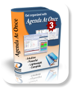 Agenda At Once box shot - powerful to-do software