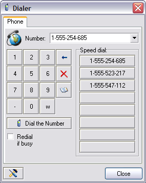 Phone dialer