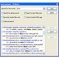 Searching inside downloaded files