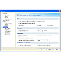 Advanced program settings